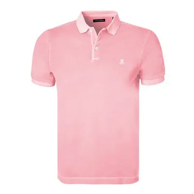 Marc O'Polo Herren Polo-Shirt rosa Baumwoll-Piqué