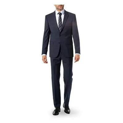 DIGEL Herren Anzug blau Schurwoll-Stretch