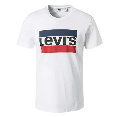 Levi's® Herren T-Shirt Weiß Baumwolle