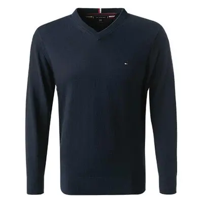 Tommy Hilfiger Herren Pullover blau unifarben