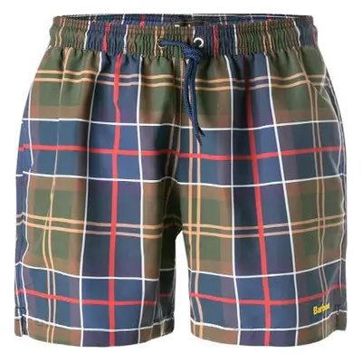 Barbour Herren Badeshorts blau Mikrofaser kariert