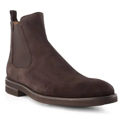 LOTTUSSE Herren Chelsea Boots braun Veloursleder