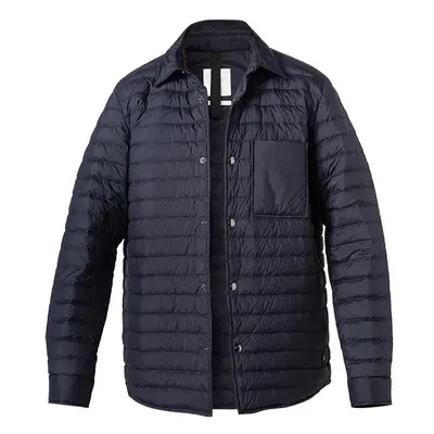 BOGNER Herren Steppjacke blau Mikrofaser unifarben