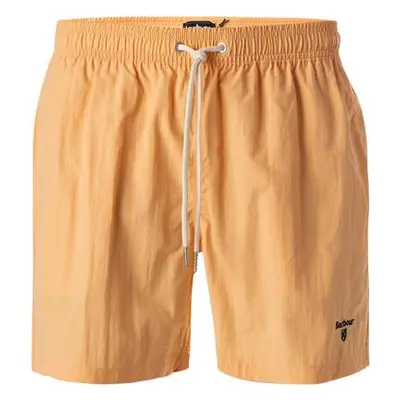 Barbour Herren Badeshorts orange Mikrofaser unifarben