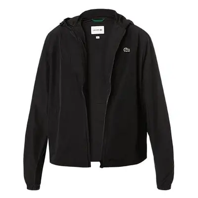 LACOSTE Herren Blouson schwarz Mikrofaser unifarben