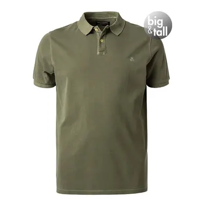 Marc O'Polo Herren Polo-Shirt grün Baumwoll-Piqué