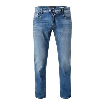 Replay Herren Jeans blau Baumwoll-Stretch