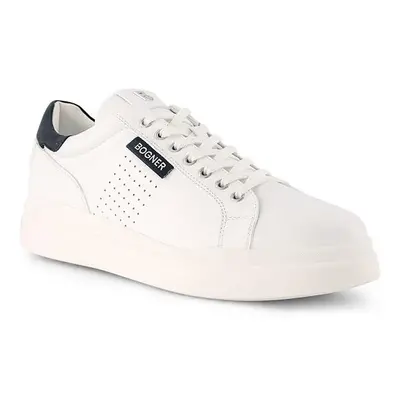 BOGNER Herren Sneaker weiß Glattleder