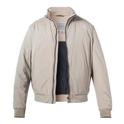 Pierre Cardin Herren Blouson beige Mikrofaser unifarben