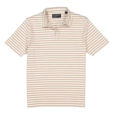 Marc O'Polo Herren Polo-Shirt beige Baumwoll-Jersey