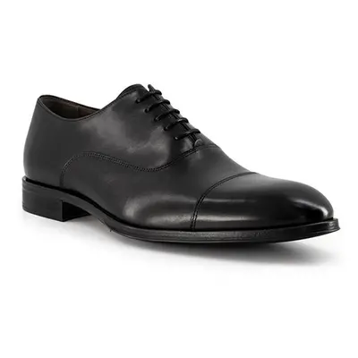 LOTTUSSE Herren Schuhe schwarz Glattleder