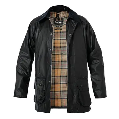 Barbour Herren Jacke grün Baumwolle unifarben