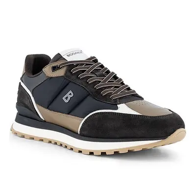 BOGNER Herren Sneaker braun Glattleder