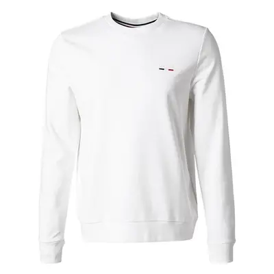 HECHTER PARIS Herren Sweatshirt weiß Baumwolle unifarben