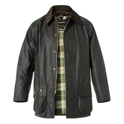 Barbour Herren Jacke grün Baumwolle unifarben