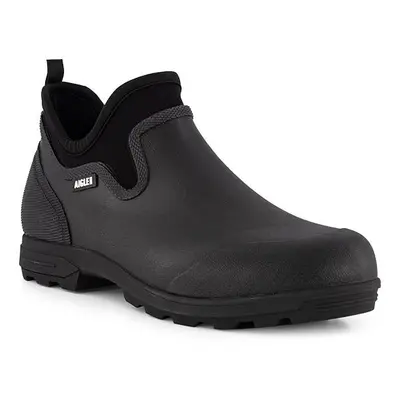 Aigle Herren Stiefeletten schwarz Gummi