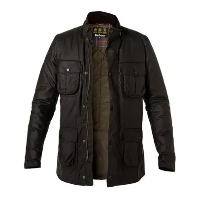 Barbour Herren Fieldjacket grün Baumwolle unifarben