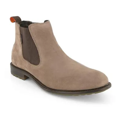 Bugatti Herren Chelsea Boots beige Velours