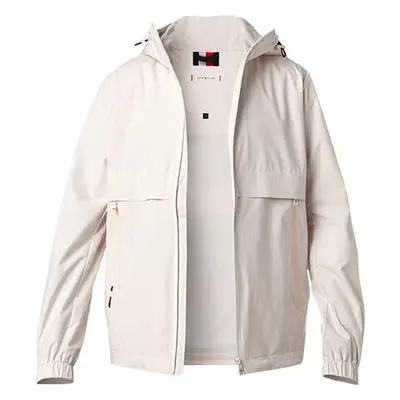 Tommy Hilfiger Herren Jacke weiß Mikrofaser unifarben