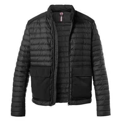 COLMAR Herren Daunenjacke schwarz Mikrofaser unifarben