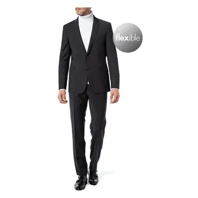 Strellson Herren Anzug schwarz Schurwoll-Stretch