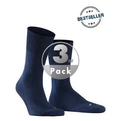 Falke Herren Socken blau Baumwolle