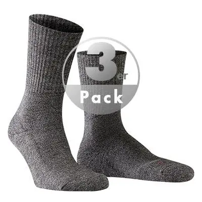 Falke Herren Socken grau Schurwolle