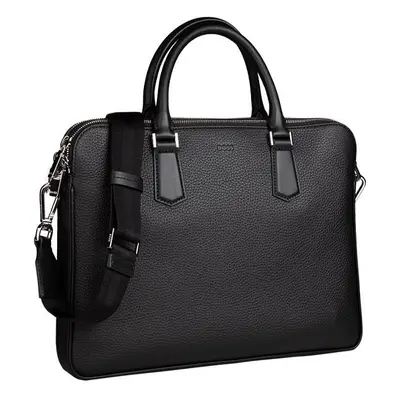 BOSS Black Herren Taschen/Gepäck schwarz Echtleder