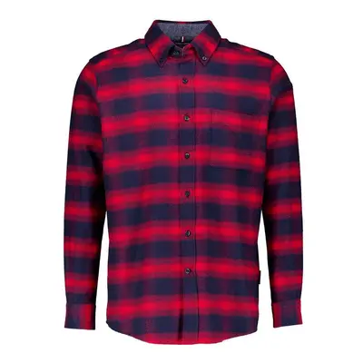 HECHTER PARIS Herren Hemd rot Flanell