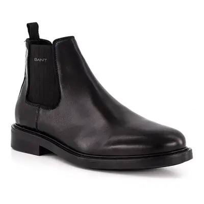 Gant Herren Chelsea Boots braun Glattleder