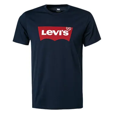 Levi's® Herren T-Shirt blau Baumwolle