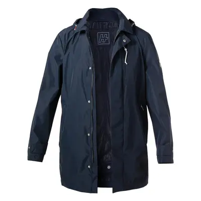 HECHTER PARIS Herren Jacke blau Mikrofaser unifarben