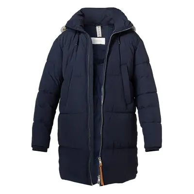 BALDESSARINI Herren Steppjacke blau Mikrofaser unifarben