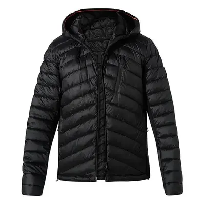 FIRE + ICE Herren Steppjacke schwarz Nylon unifarben