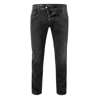 Replay Herren Jeans schwarz Baumwoll-Stretch Slim Fit