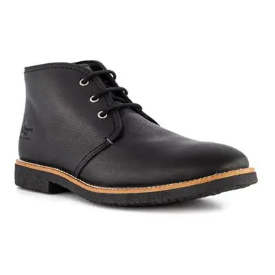 Panama Jack Herren Desert Boots schwarz Glattleder