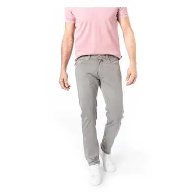 Pierre Cardin Herren Hose grau Baumwolle meliert