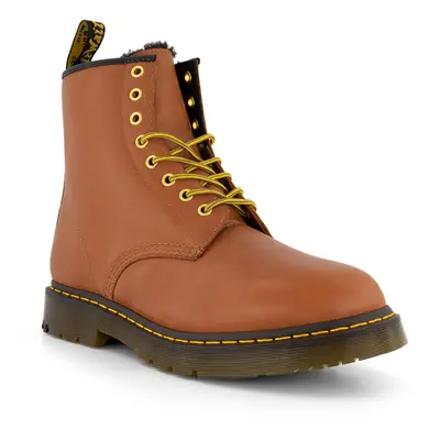 Dr. Martens Herren Schnürboots braun Glattleder