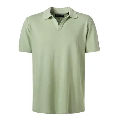 Marc O'Polo Herren Polo-Shirt grün meliert