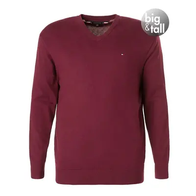 Tommy Hilfiger Herren Pullover rot unifarben