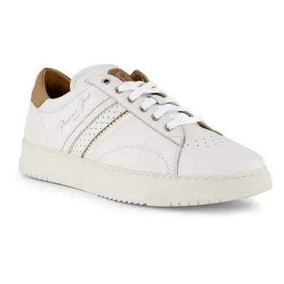 Panama Jack Herren Sneaker weiß Glattleder