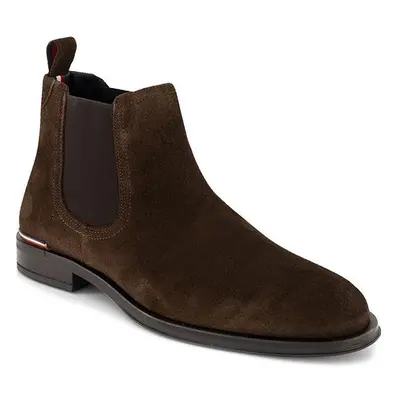 Tommy Hilfiger Herren Boots braun Velours