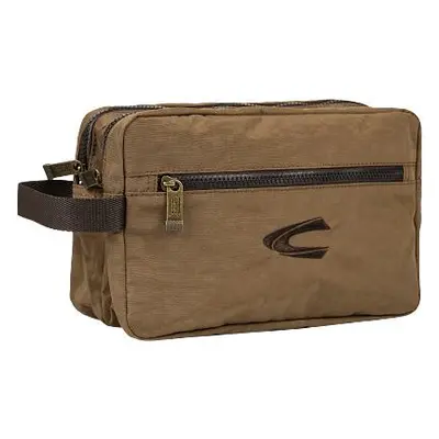 Camel active Herren Kulturtasche braun Mikrofaser