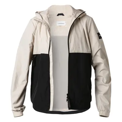 Calvin Klein Herren Jacke beige Mikrofaser unifarben