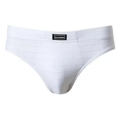 Bruno banani Herren Slip weiß Mikrofaser unifarben