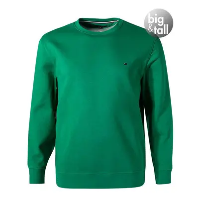 Tommy Hilfiger Herren Sweatshirt grün Baumwolle unifarben