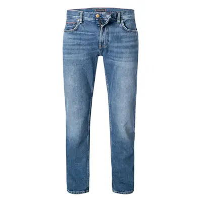 Tommy Hilfiger Herren Jeans blau Baumwoll-Stretch Straight Fit