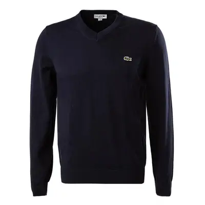 LACOSTE Herren Pullover blau Baumwolle unifarben