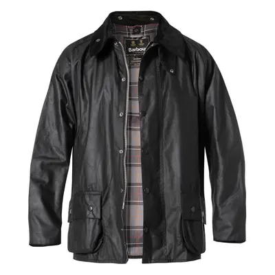 Barbour Herren Jacke schwarz Baumwolle unifarben