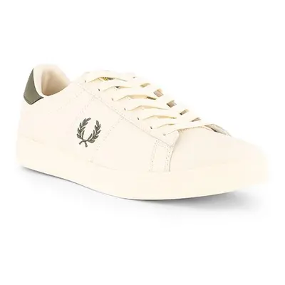 Fred Perry Herren Sneaker weiß Glattleder